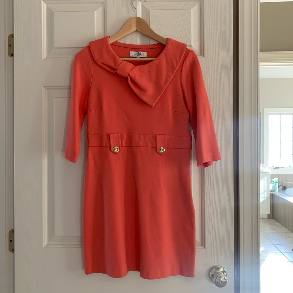 Salmon colored Tibi dress in size 6